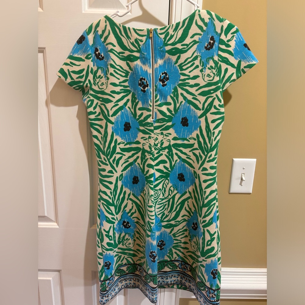 Lilly Pulitzer Layton Sea Oats Shift dress Size M